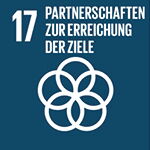 Partnerschaften zum Erreichen der Ziele  - Sustainable Development Goals der Vereinten Nationen.