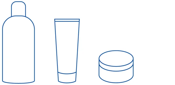 Halbfeste und flüssige Pflegeprodukte der Nölken Hygiene Products GmbH.