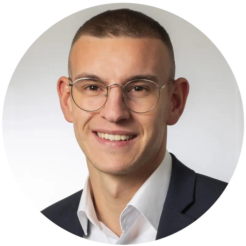 Jan Hilbers, Mitarbeiter im Vertriebsinnendienst der Nölken Hygiene Products GmbH.